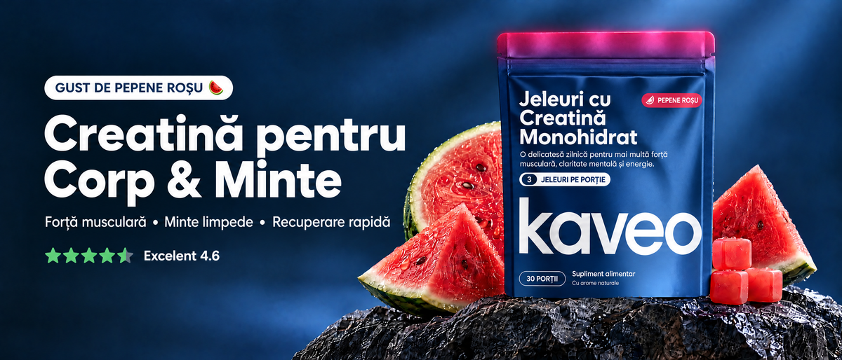 Kaveo Jeleuri cu Creatină – Pepene roșu